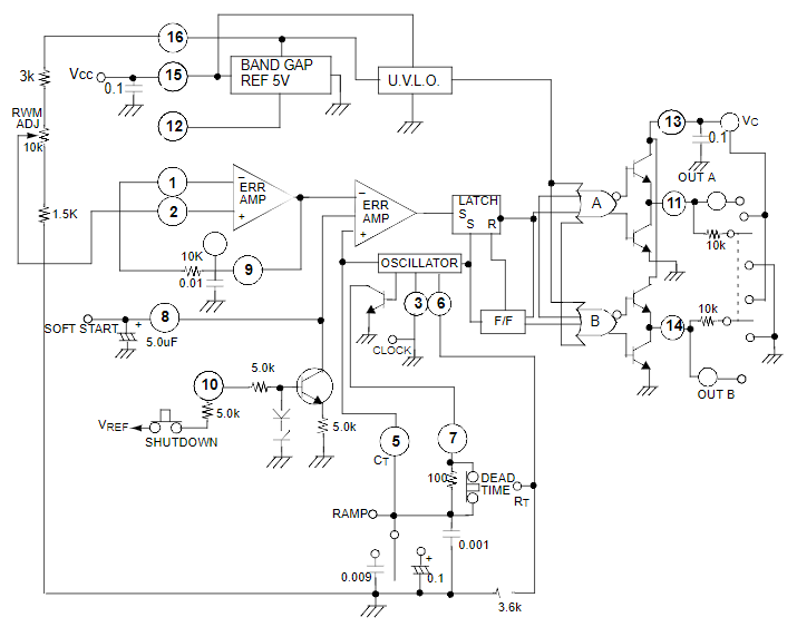 KA3525A Controller: Circuit, Pinout, and Datasheet